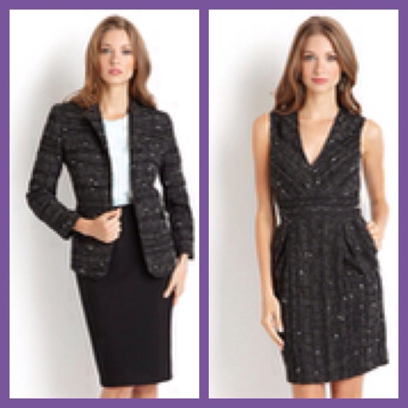 Adam Lippes Bouclé Dress Set SZ 10 - Picture 4 of 4